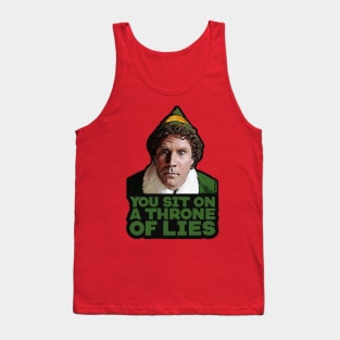 You sit on a throne of lies Tank Top